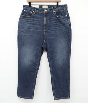 Everlane NWT The Curvy Cheeky Jeans 35x27 Vintage Dark Blue